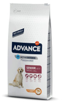 Advance Maxi Senior met kip en rijst hondenvoer 2 x 12 kg