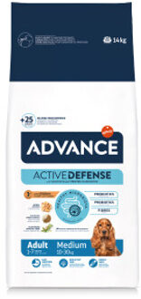 Advance Medium Adult met kip en rijst hondenvoer 2 x 14 kg