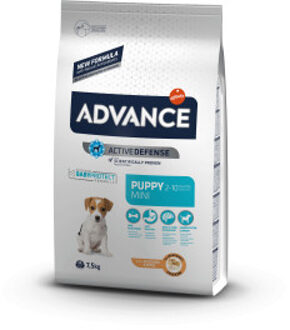 Advance Puppy Mini met kip en rijst hondenvoer 2 x 7 kg