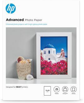 Advanced fotopapier, glanzend, 250 g/m2, 13 x 18 cm (127 x 178 mm), 25 vellen
