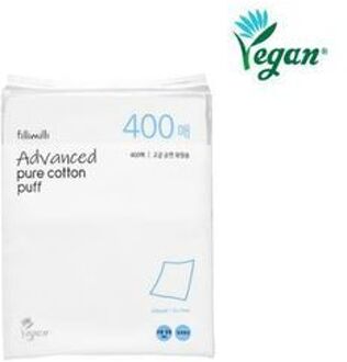 Advanced Pure Cotton Puff 400 pads