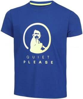 Advantage Logo T-shirt Jongens-Blauw,Geel - 116,128,140,152,164