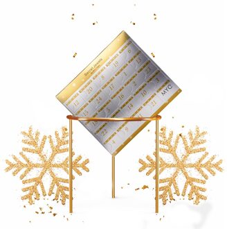 Adventskalender 24 verrassingsjuwelen - Goud en Kristal - One Size