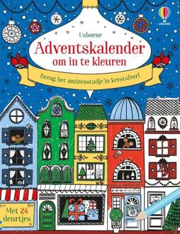 Adventskalender om in te kleuren -   (ISBN: 9781836065272)