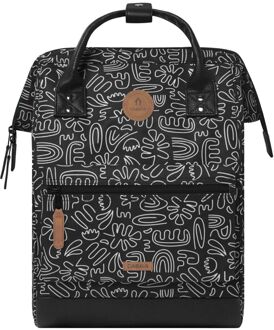 Adventurer Bag Medium amiens rugzak Zwart - H 41 x B 27 x D 16 cm