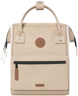Adventurer Bag Small arcachon rugzak Beige - H 32 x B 23 x D 12 cm