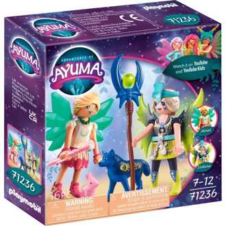 Adventures of Ayuma - Crystal en Moon Fairy met totemdieren 71236