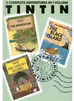 Adventures of Tintin 3 Complete Adventures in 1 Volume