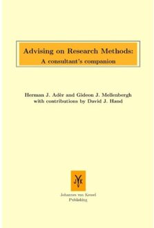 Advising on research methods - Boek H.J. Adèr (9079418099)