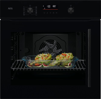 AEG 5000 SurroundCook - Heteluchtoven met pyrolysereiniging NBU5P401LB