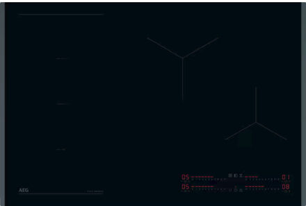 AEG 6000 Flex Bridge inductie 80 cm NII84F00FB