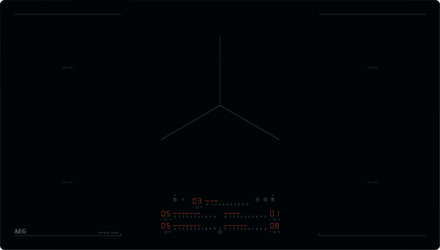 AEG 6000 MultipleBridge - inductiekookplaat, 90 cm NIK95N08IB