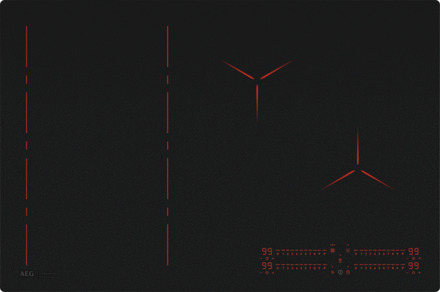 AEG 6000 Pure FlexBridge inductiekookplaat, SaphirMatt® Pure, 80 cm PI6000S80