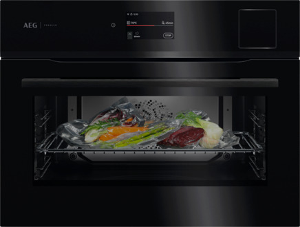AEG 8000 MealAssist met SteamPro - Combi hetelucht- en stoomoven CS7900B