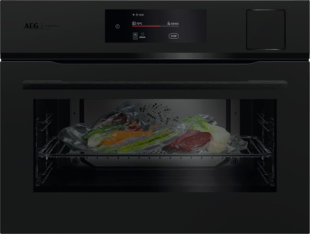 AEG 8000 MealAssist met SteamPro - Combi hetelucht- en stoomoven CS7900T