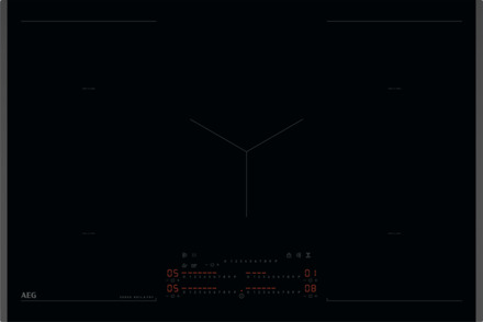 AEG 8000 Sense Boil+Fry - inductie 80 cm NIK85M30FB