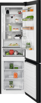 AEG 8000 serie Cooling 360° - Koel/vrieskast vrijstaand 201 cm zwart mat glas ORC8M361DT