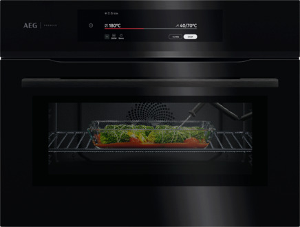 AEG 9000 ProAssist - Heteluchtoven met magnetron CM9600B