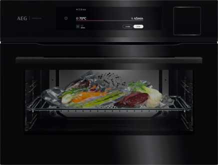 AEG 9000 ProAssist met SteamPro - Combi hetelucht- en stoomoven CS9900B