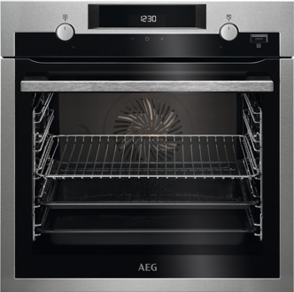 AEG BCS455020M SteamBake Inbouw oven Grijs