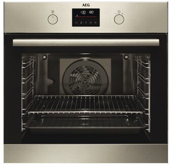 AEG BPB355061M Inbouw combi stoomoven Grijs