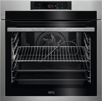 AEG BPE742080M Inbouw oven Grijs