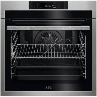 AEG BPE742280M met GRATIS AEG airfry tray "A9OOAF00" RVS Roestvrijstaal