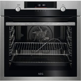 AEG BPS556060M Inbouw combi stoomoven Grijs