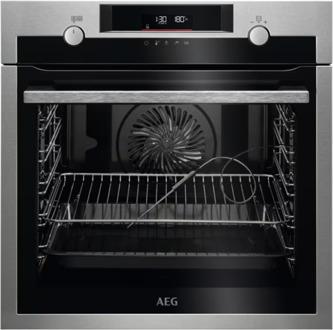 AEG BPS556060M Inbouw combi stoomoven Grijs