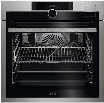 AEG BSE998230M Inbouw combi stoomoven Grijs