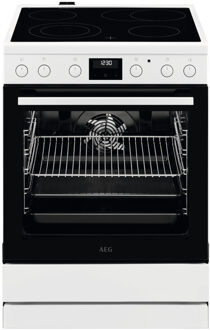 AEG CCB6441BBW Keramisch fornuis Wit