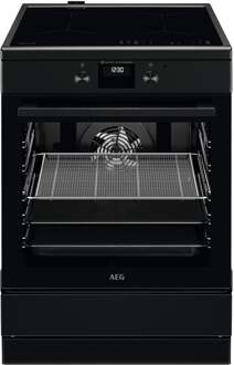 AEG CIB6640AAB Elektrisch fornuis Zwart