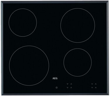 AEG HK624000FB Keramische inbouwkookplaat Zwart