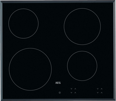 AEG HK624000FB Keramische kookplaat Zwart