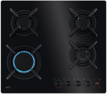 AEG HKB64453NB inbouw/ vlakbouw Zwart