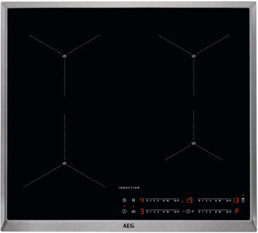 AEG IAE64411XB Inductie kookplaat Zwart