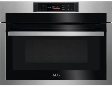 AEG KMF761080M Inbouw oven met magnetron Grijs