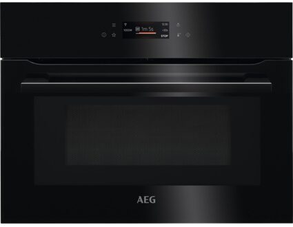 AEG KMF768080B Inbouw oven met magnetron Zwart