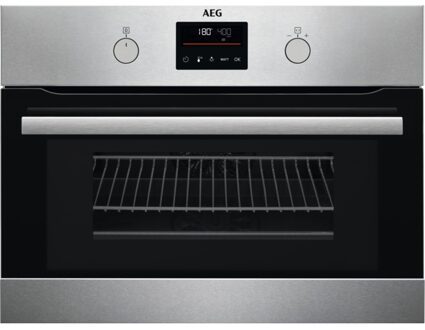 AEG KMS365060M Inbouw oven met magnetron Grijs