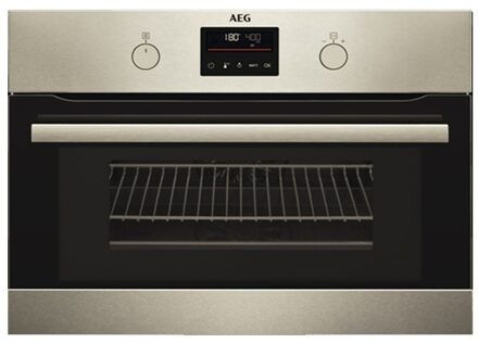 AEG KMS365060M Inbouw oven met magnetron Grijs