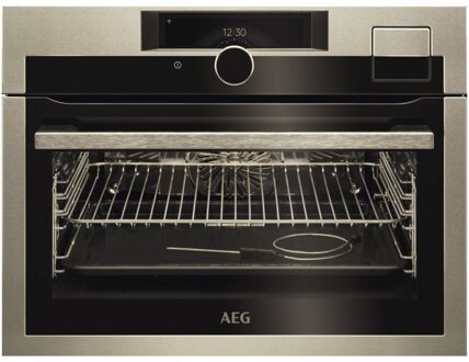 AEG KSE998290M Inbouw combi stoomoven Grijs