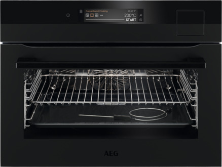 AEG KSK898230T steampro ACTIE Zwart mat