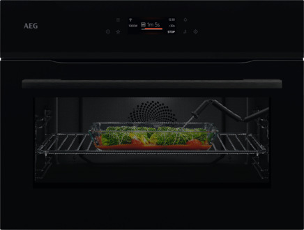 AEG NKK8N621B met GRATIS airfry rooster "A9OOAFWM" Zwart