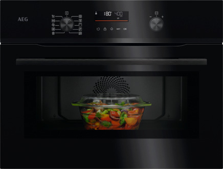 AEG NKO5N401B met draaiplateau Zwart