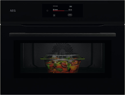 AEG NKO7N721B met GRATIS airfry rooster "A9OOAFWM" Zwart