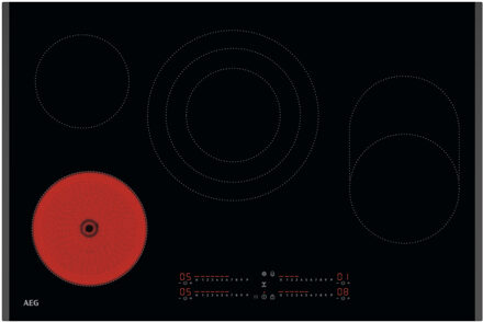 AEG TI84HA07FB Inductie kookplaat Zwart