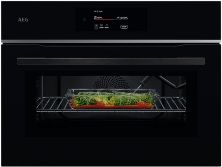 AEG TK8NK72FB Inbouw oven met magnetron Zwart