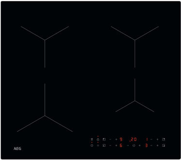 AEG TN64IA04IB Inductie kookplaat Zwart