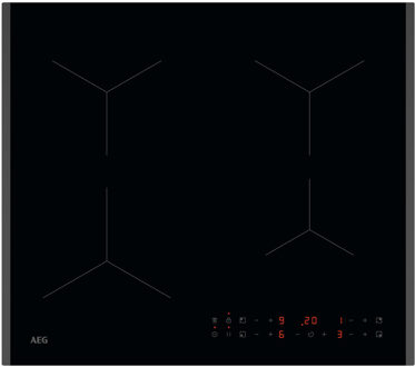 AEG TN64IA0BFB Inductie kookplaat Zwart