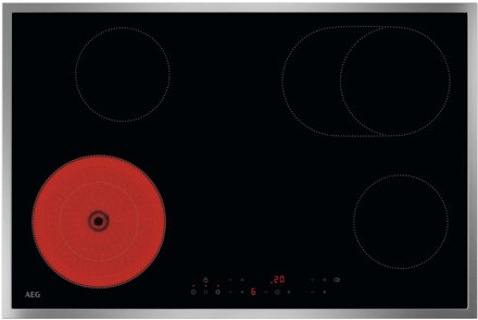 AEG TN84RA06XB Inductie kookplaat Zwart